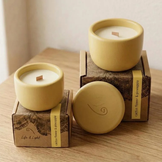 CACTUS FLOWER & PINEAPPLE Candles