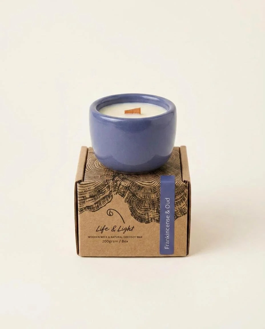 Frankincense and Oud 100g Candle