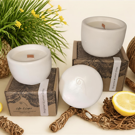 BERGAMOT AND LEMONGRASS Candles