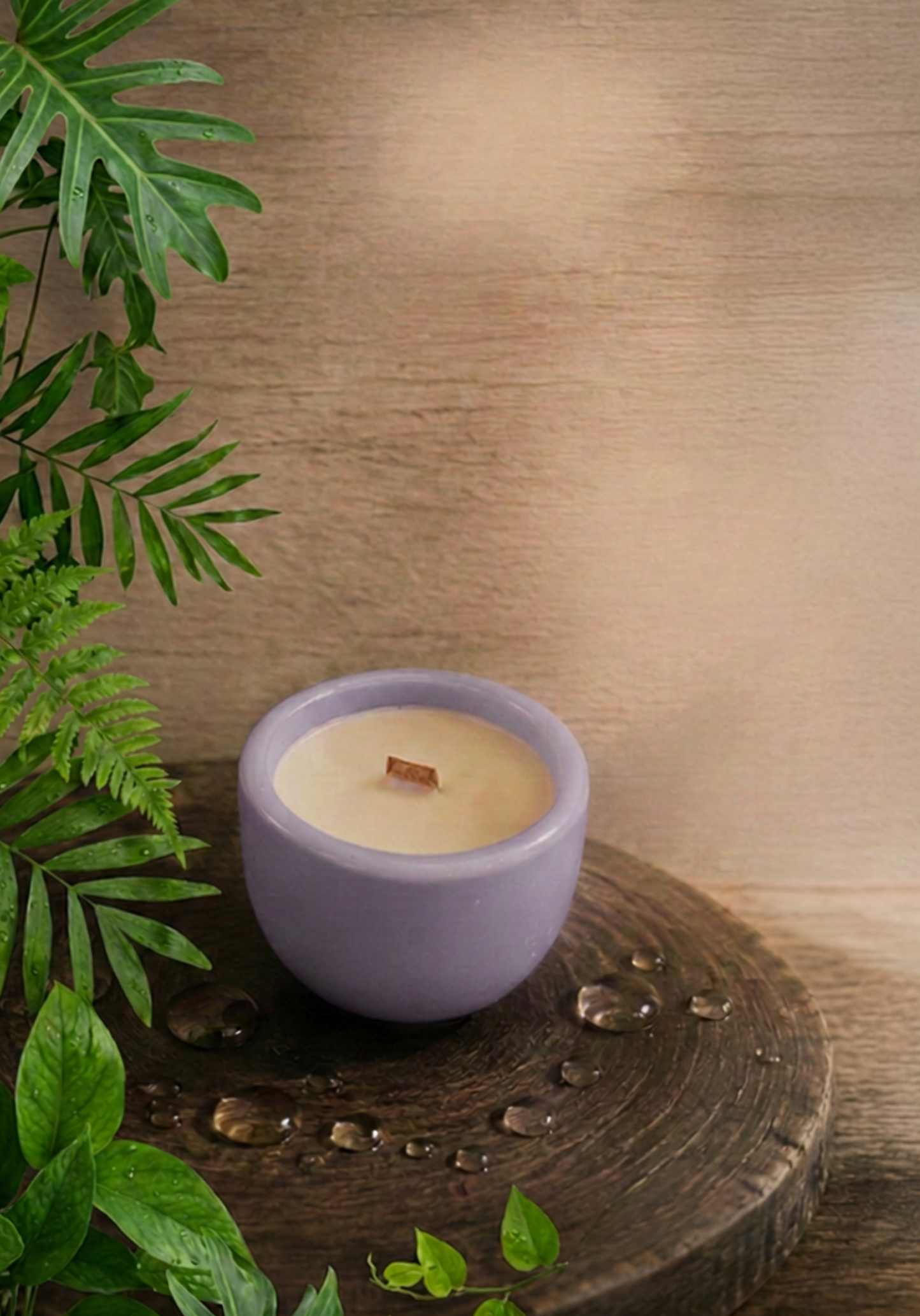 Lavender and Eucalyptus Candle