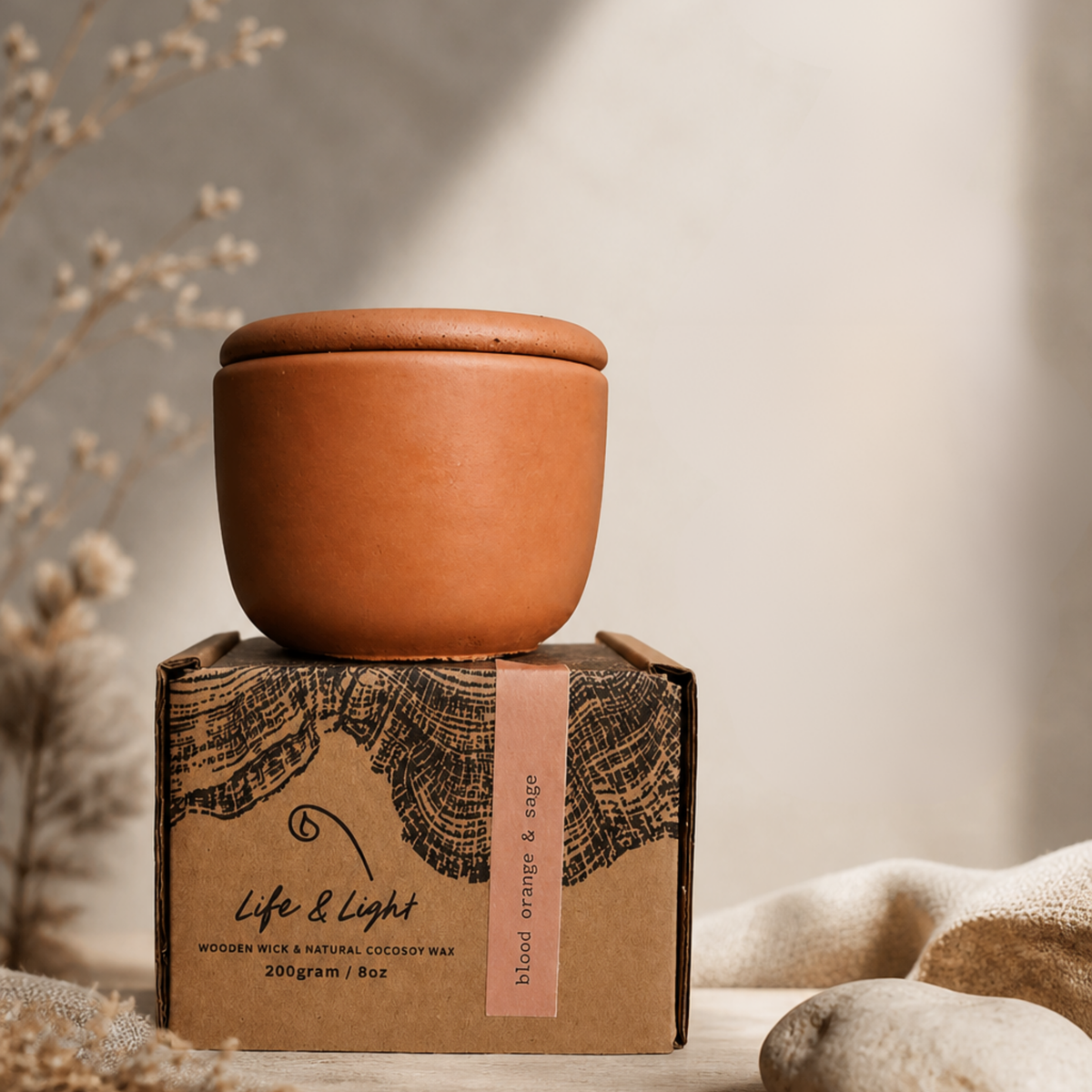 BLOOD ORANGE & SAGE candles