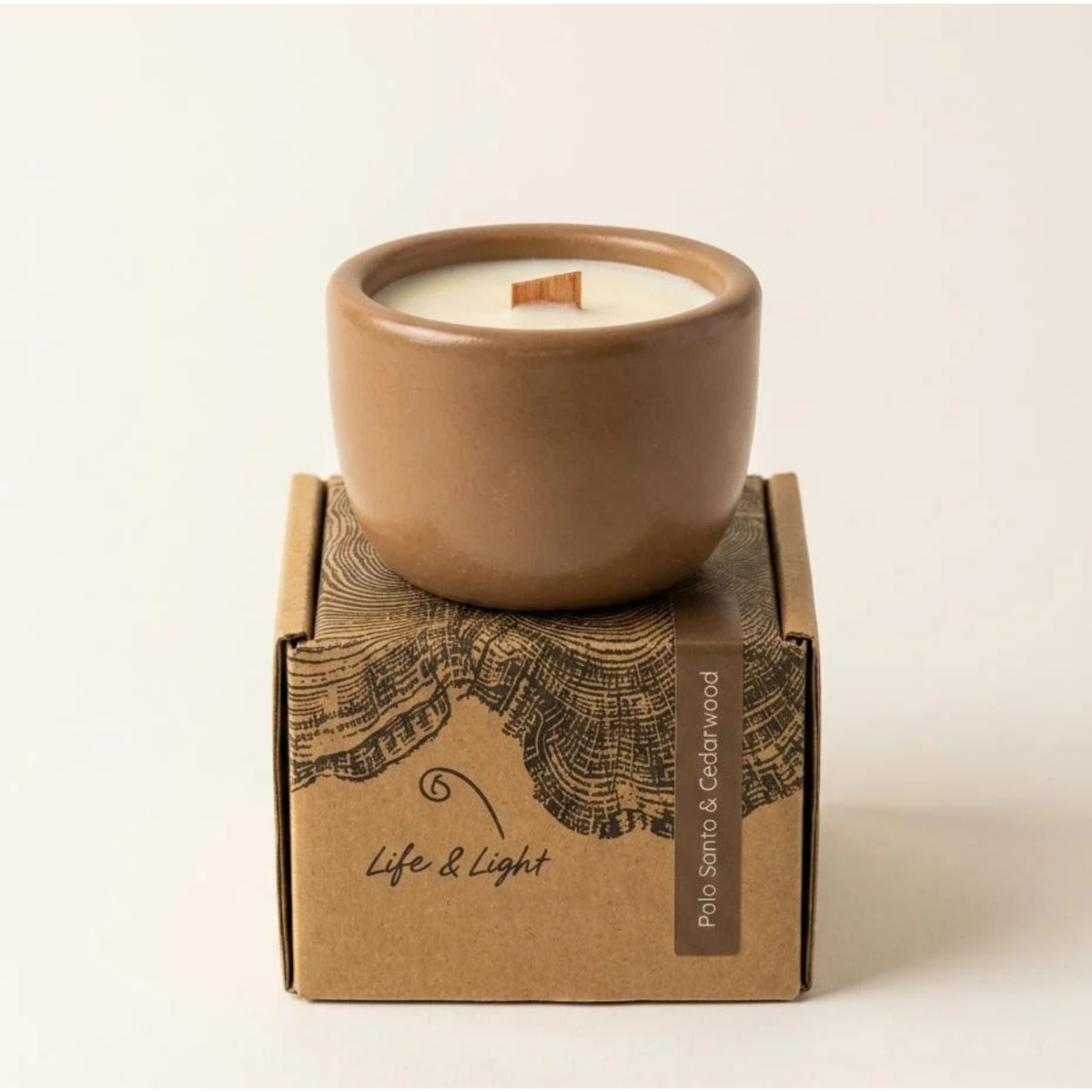 Palo Santo and Cedarwood 100g candle