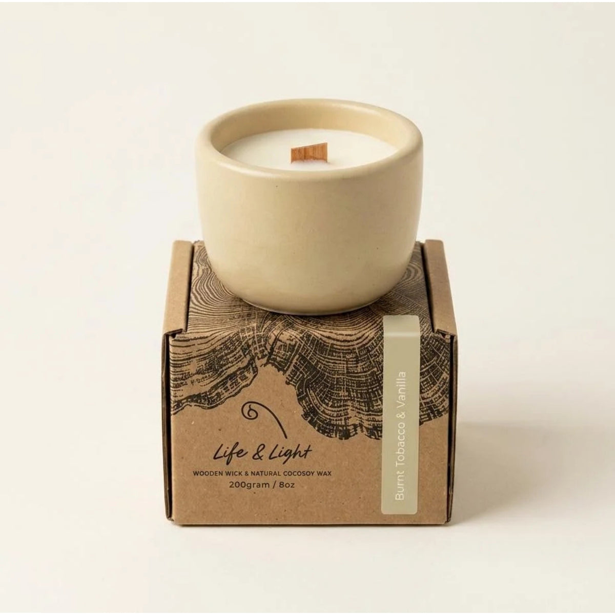 BURNT TOBACCO & VANILLA Candles