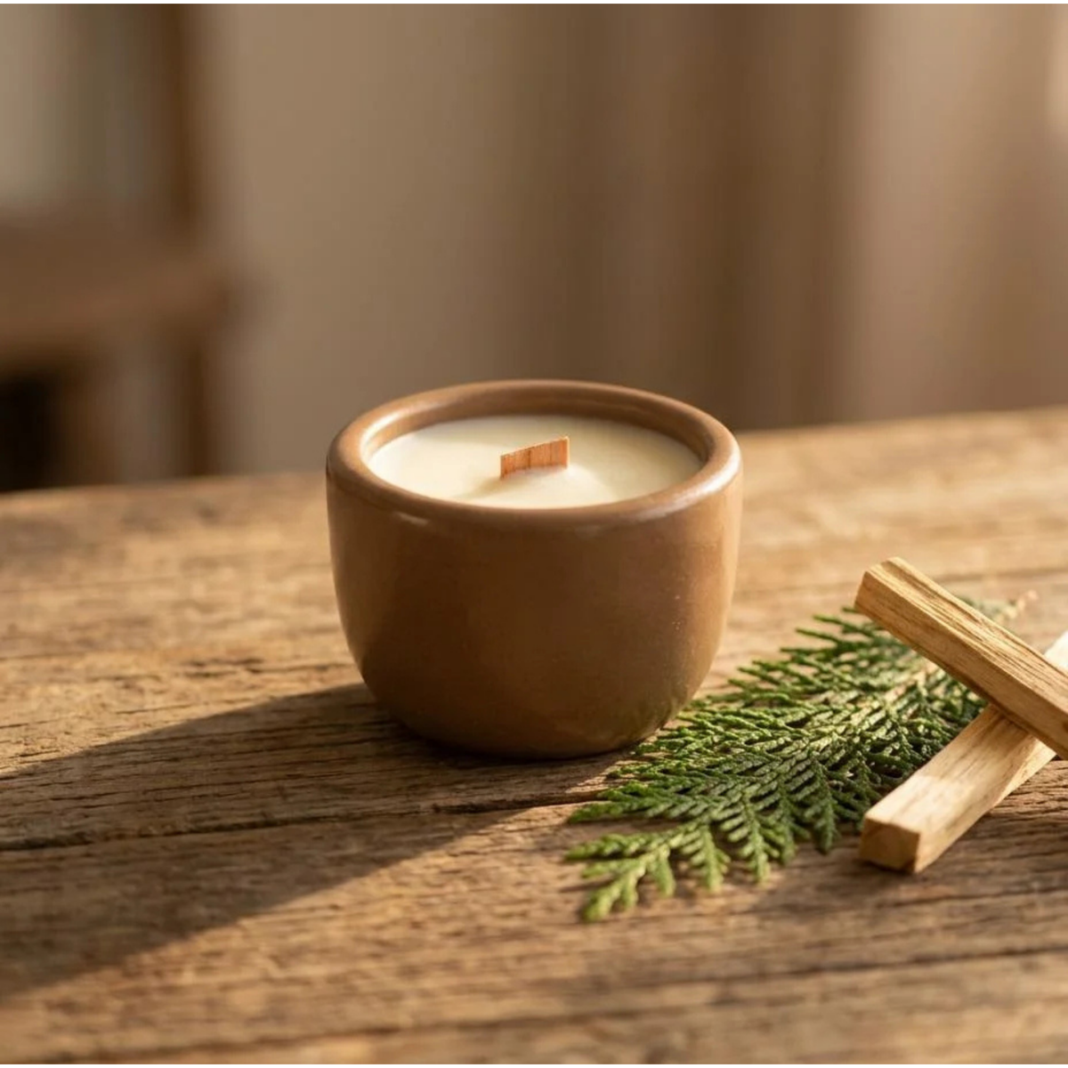 Palo Santo and Cedarwood 100g candle