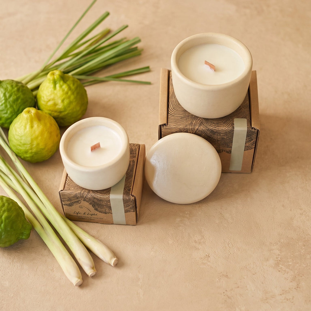 BERGAMOT AND LEMONGRASS Candles