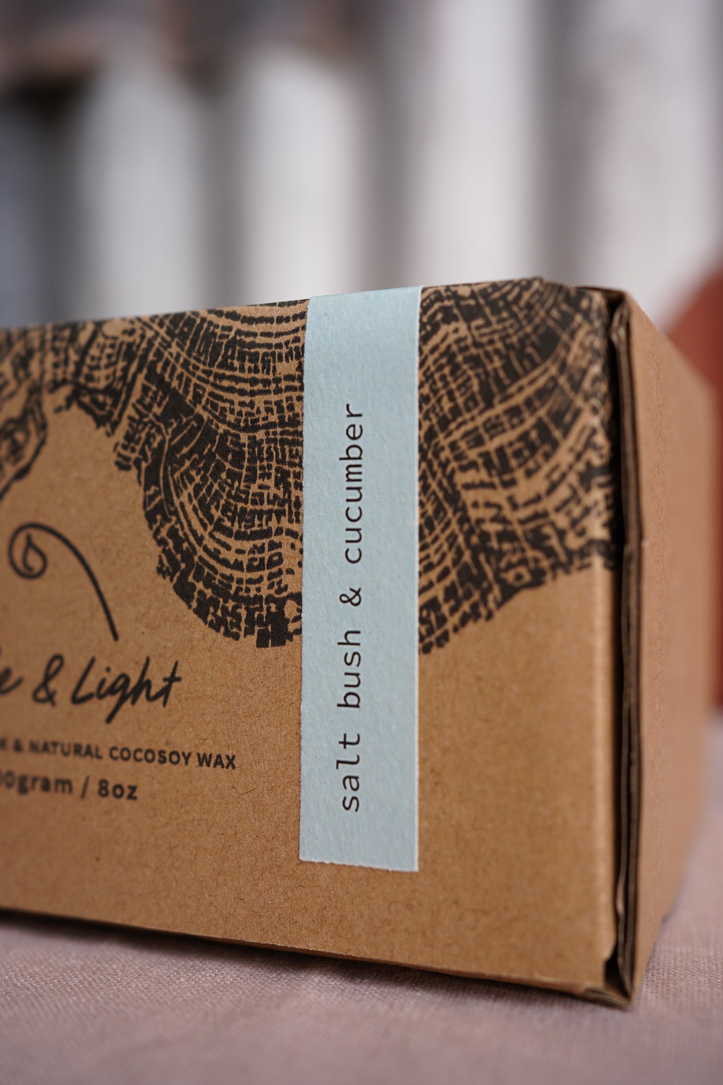 SALT BUSH & CUCUMBER 200g candle