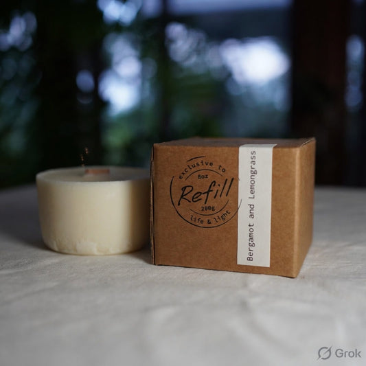 Bergamot and lemongrass Refill 200g