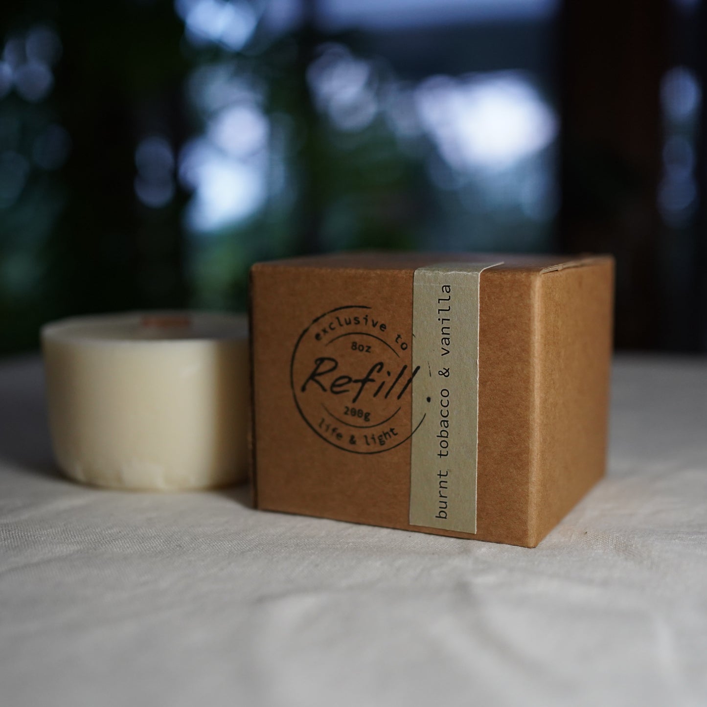 Burnt Tobacco & Vanilla refill 200g
