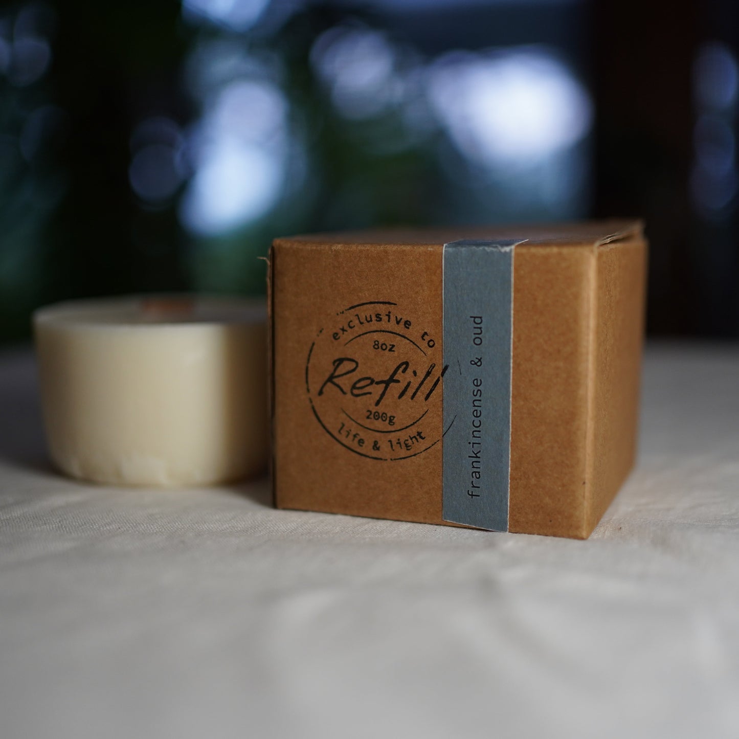Frankincense & Oud refill 200g
