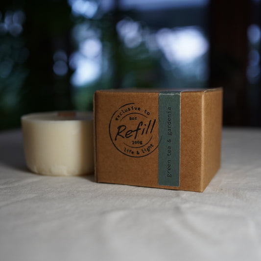 Green Tea & Gardenia refill 200g