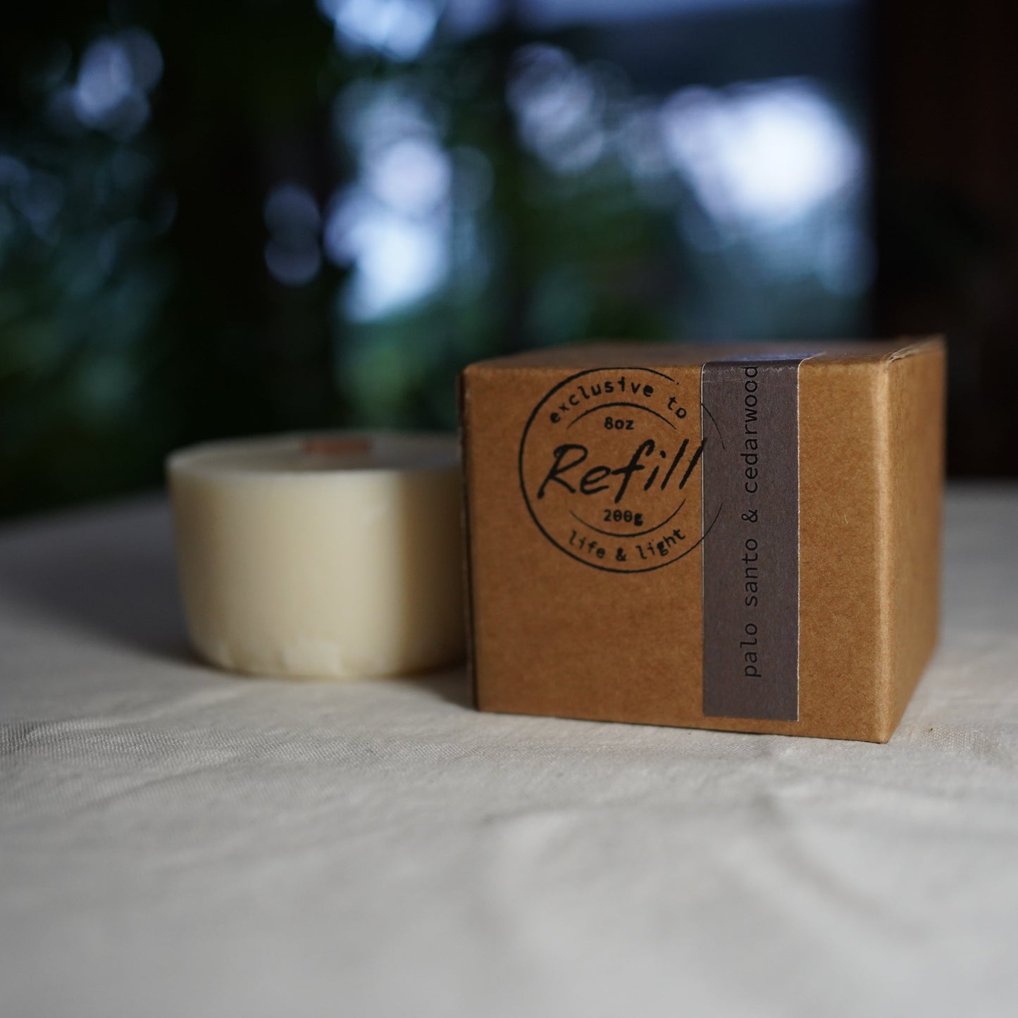 Palo Santo & Cedarwood refill 200g