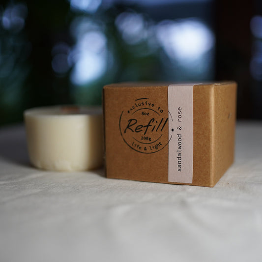 Sandalwood & Rose refill 200g