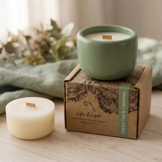 Green Tea & Gardenia refill 200g