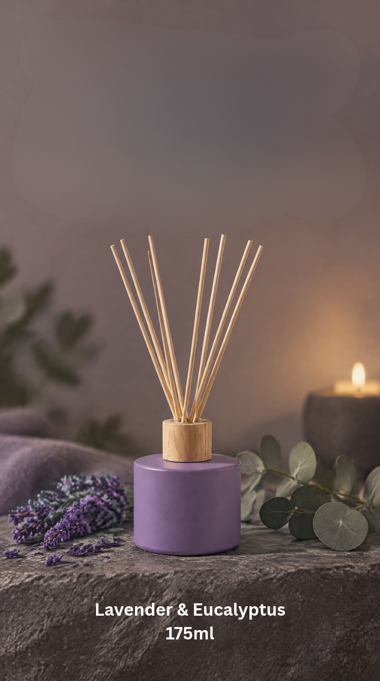 Lavender and Eucalyptus Candle