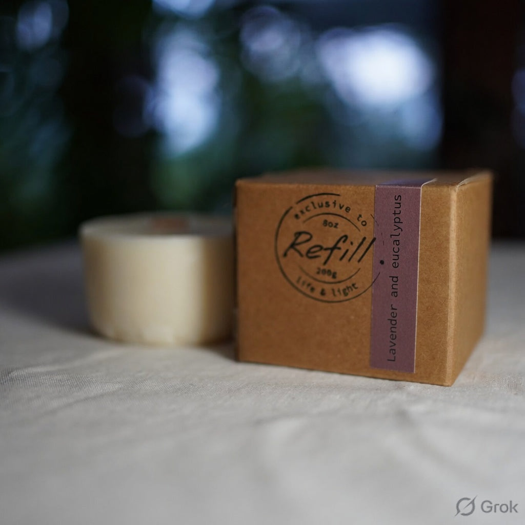 Lavender and Eucalyptus 100g Candle